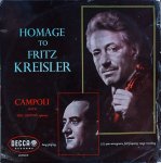 画像1: アルフレード・カンポーリ(Vn）/HOMAGE TO FRITZ KREISLER (1)