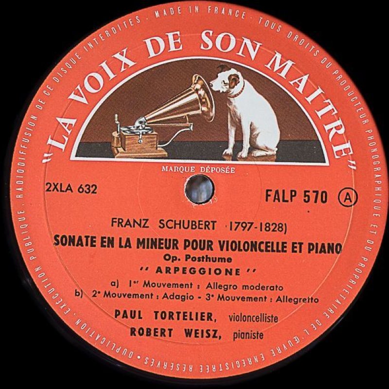 画像3: ポール・トルトゥリエ（Vc）/シューベルト：アルペジョーネ・ソナタ (3)