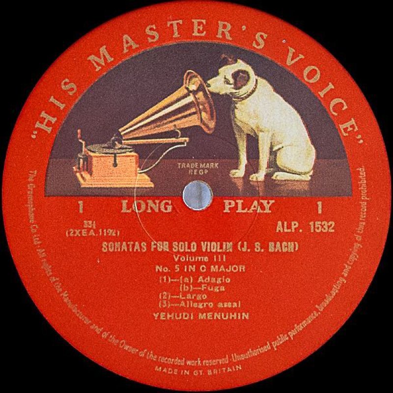 画像9: ユーディ・メニューイン(Vn）/バッハ：無伴奏ヴァイオリンのためのソナタとパルティータ (9)