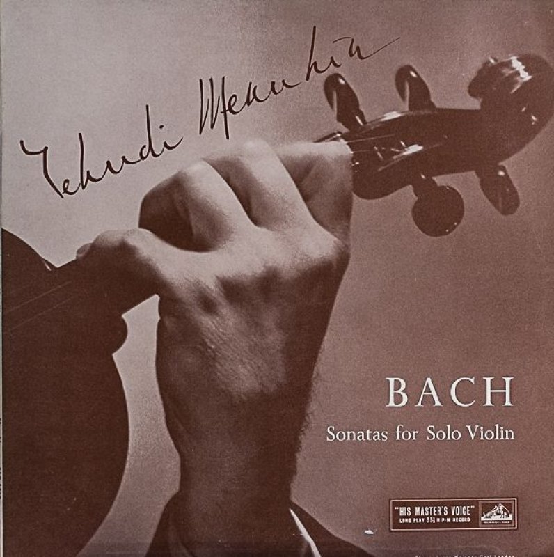 画像7: ユーディ・メニューイン(Vn）/バッハ：無伴奏ヴァイオリンのためのソナタとパルティータ (7)