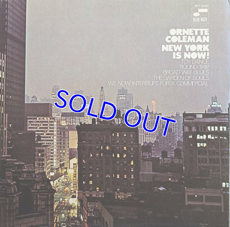 画像2: オーネット・コールマン（as）/NEW YORK IS NOW Vol.1 (2)