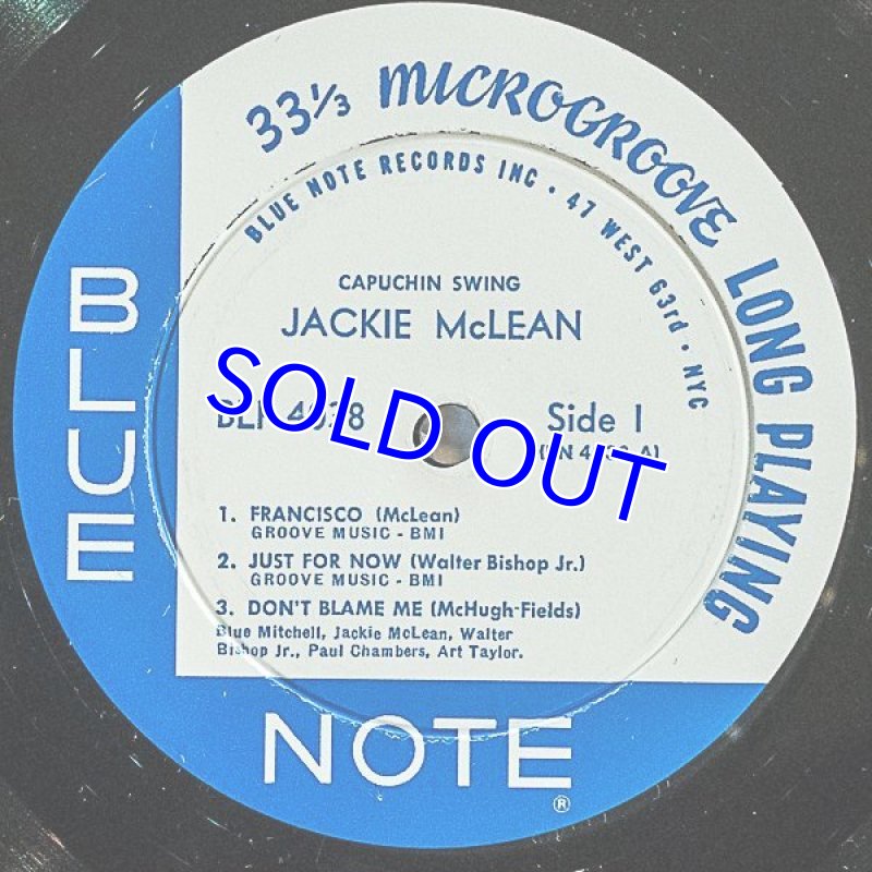 画像4: ジャッキー・マクリーン(as)/CAPUCHIN SWING (4)