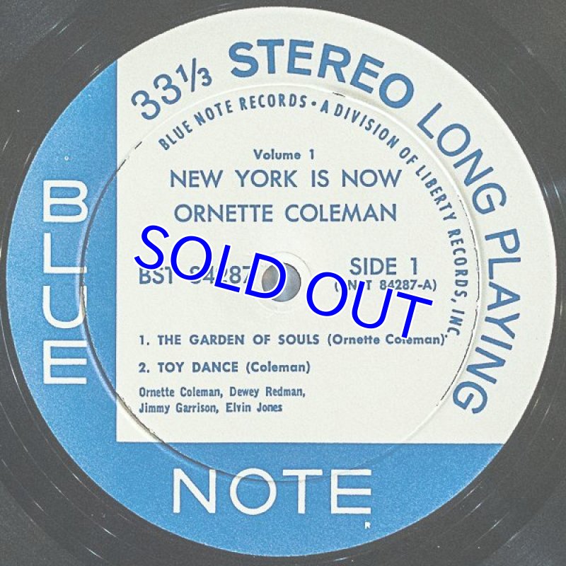 画像3: オーネット・コールマン（as）/NEW YORK IS NOW Vol.1 (3)