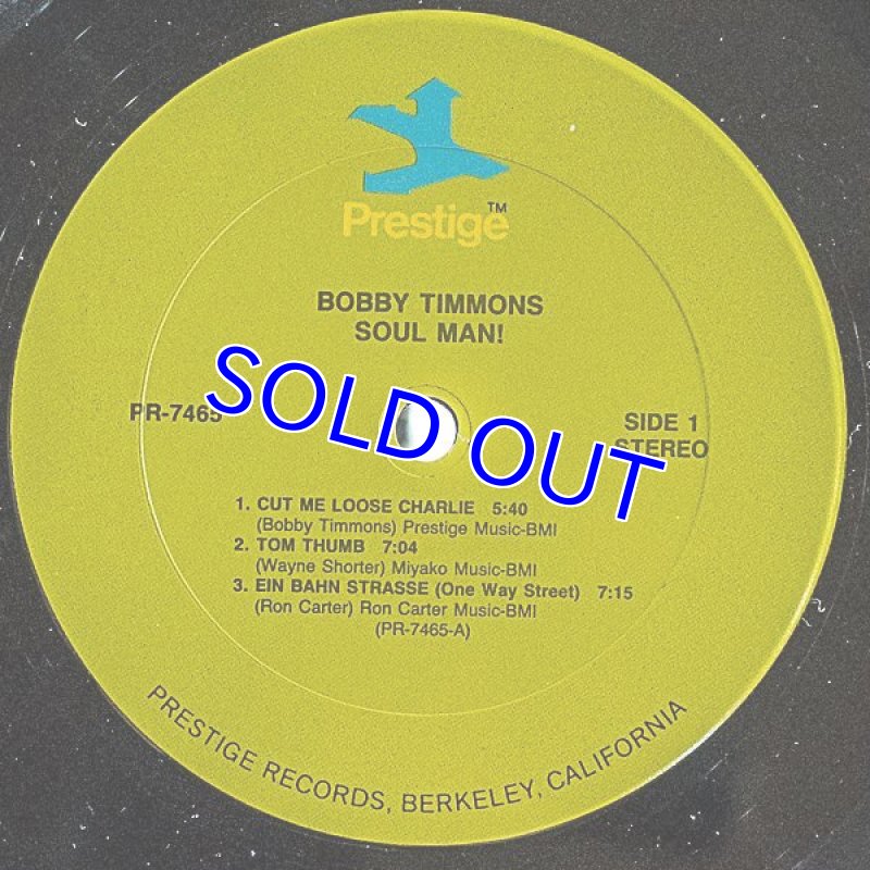 画像3: ボビー・ティモンズ(p)/SOUL MAN ! (3)