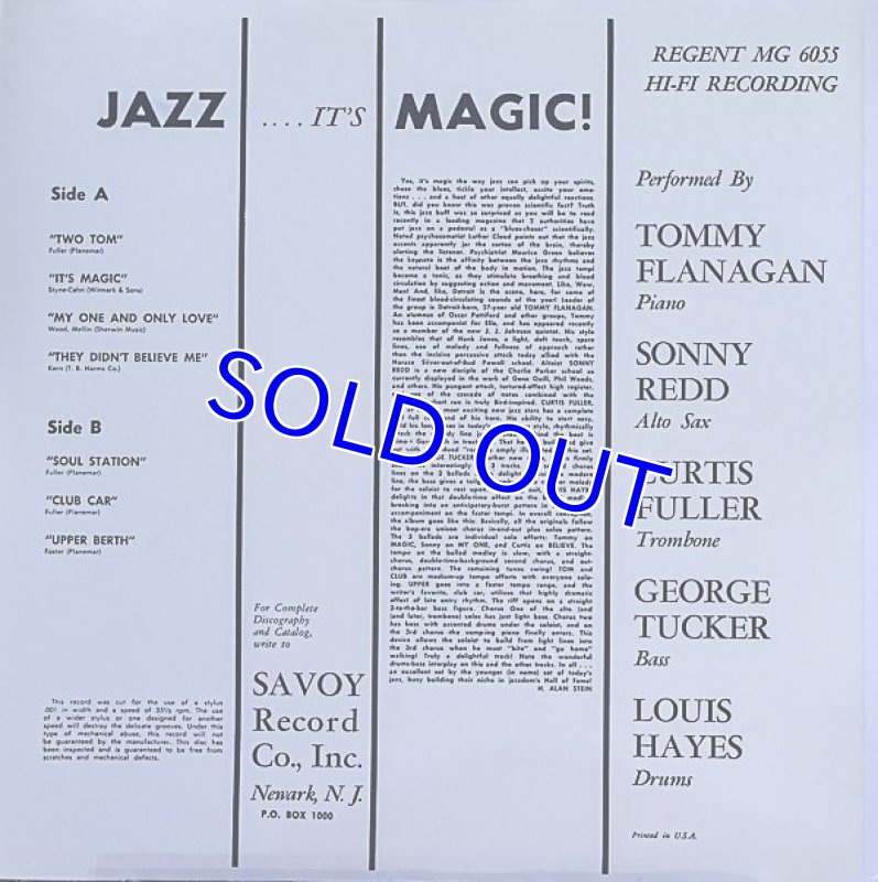 画像2: カーティス・フラー他/ジャズ・イッツ・マジック (2)