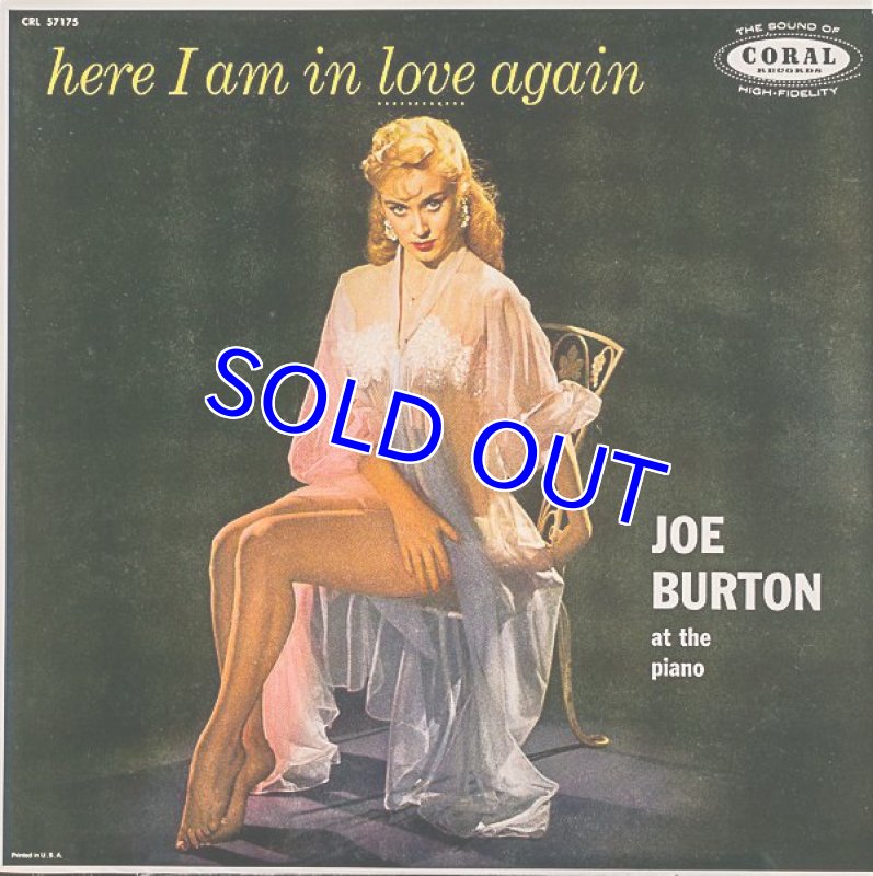 画像1: ジョー・バートン（p）/ヒアー・アイ・アム・イン・ラブ・アゲイン (1)