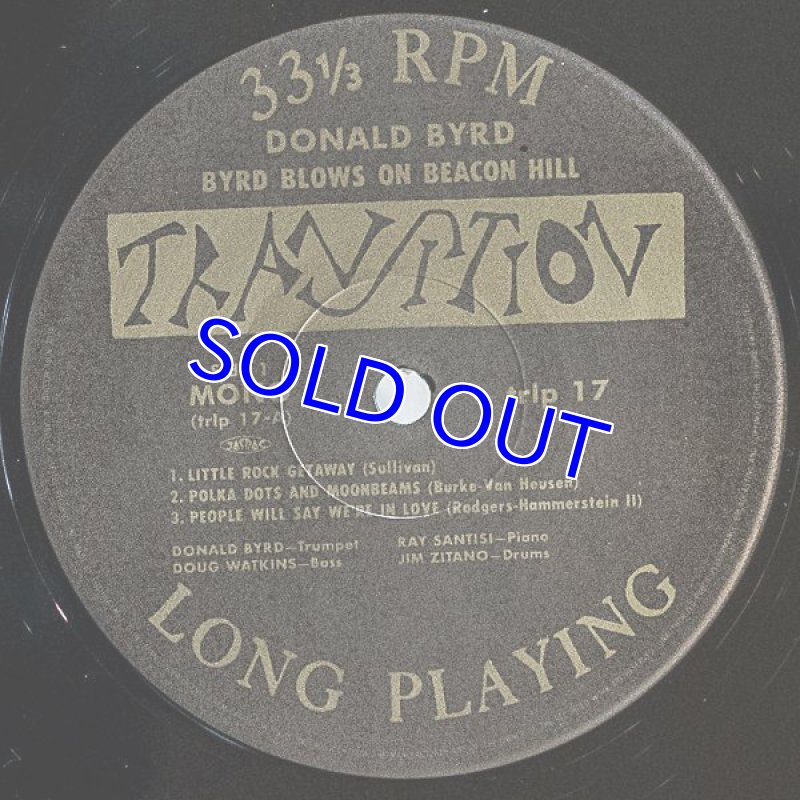 画像3: ドナルド・バード(tp)/バード・ブロウズ・オン・ビーコン・ヒルズ (3)