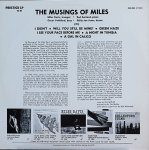 画像2: マイルス・デイヴィス（tp）/THE MUSINGS OF MILES　OJC盤 (2)