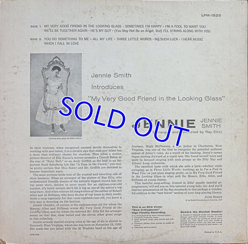 画像2: ジェニー・スミス/JENNIE (2)