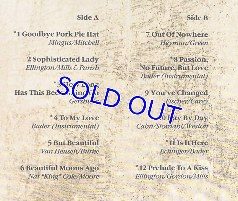 画像3: ブルジット・ベイダー（MEETS JONNY GRIFFIN）/Passion,No Future,But Love (3)