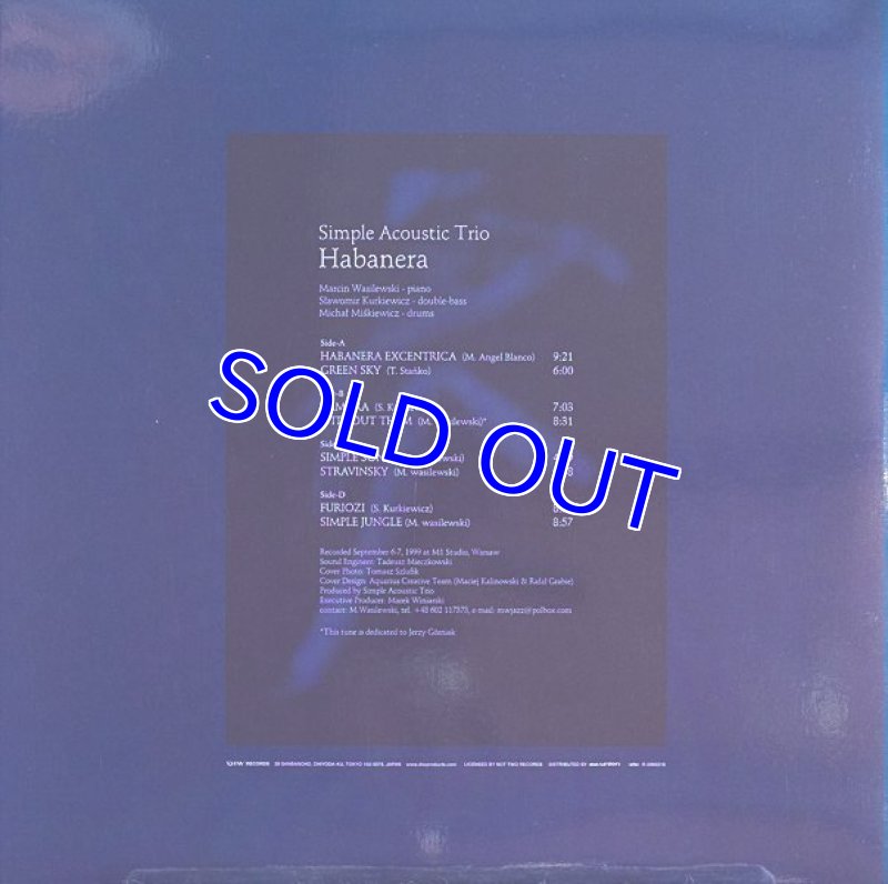 画像2: Simple Acoustic Trio/Habanera (2)