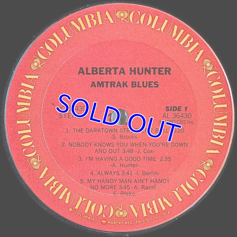 画像3: アルバータ・ハンター/AMTRAK BLUES (3)