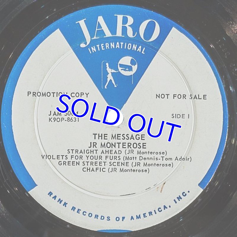 画像3: JR.モントローズ(ts)/THE MESSAGE (3)