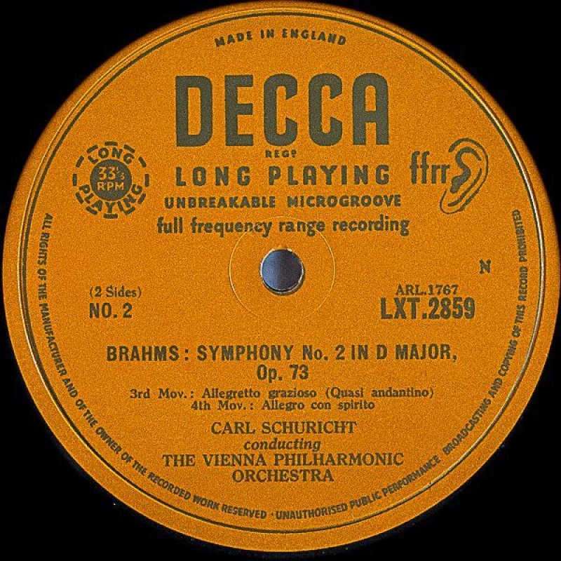 画像4: カール・シューリヒト指揮/ブラームス：交響曲第2番ニ短調作品73 (4)