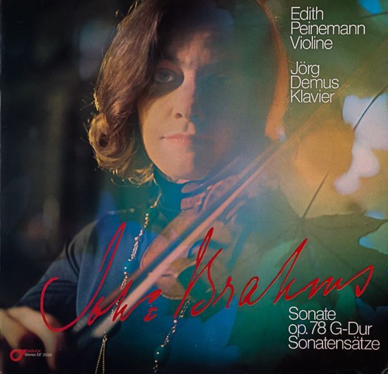画像4: エディト・パイネマン(Vn)/ブラームス・ヴァイオリン・ソナタop.100、op.108 ,op.78 (4)
