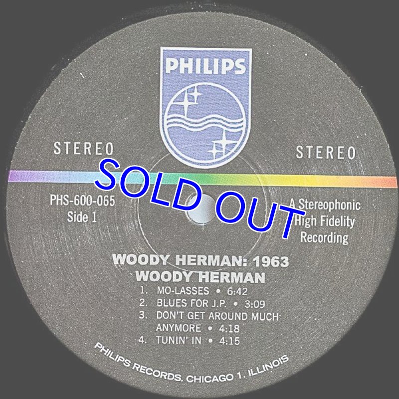 画像3: ウディ・ハーマン/WOODY HERMAN:1963 (3)