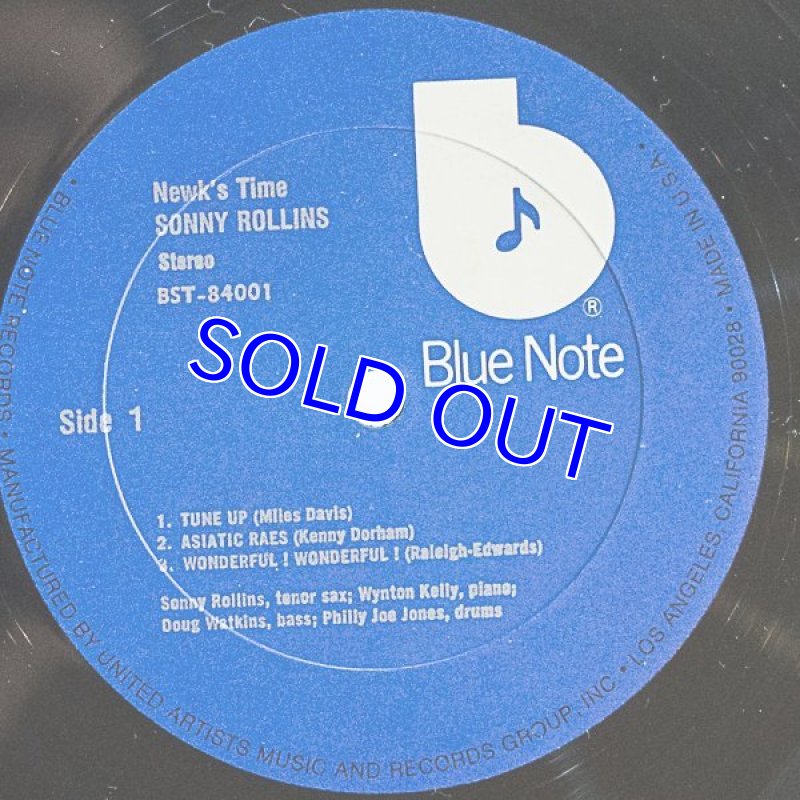 画像3: ソニー・ロリンズ(ts)/NEWK'S TIME (3)