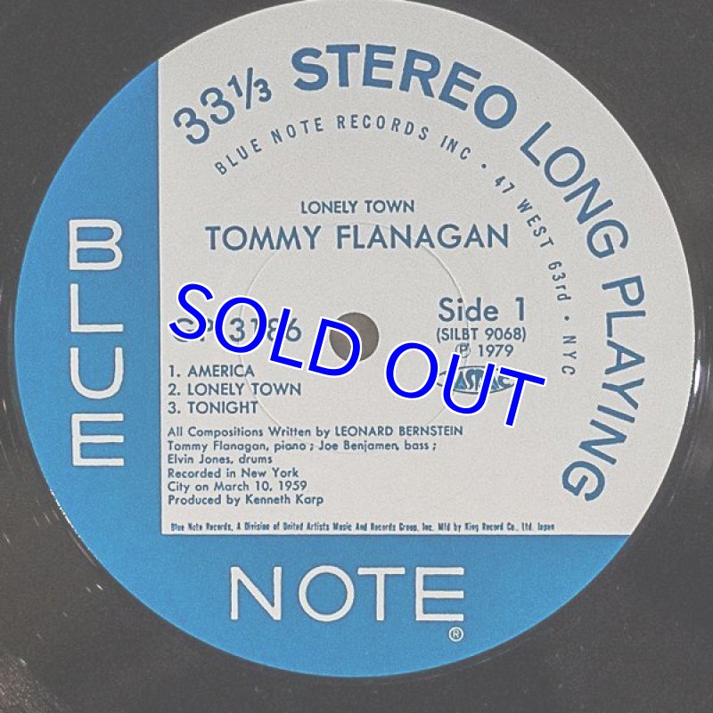 画像3: トミー・フラナガン(p)/ロンリー・タウン (3)