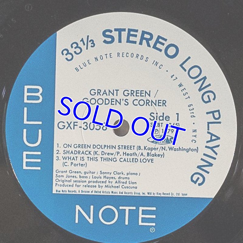 画像3: グラント・グリーン(g)/グッデンズ・コーナー (3)