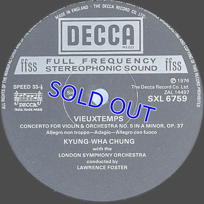 画像3: チョン・キョンファ（Vn）/サン＝サーンス:ヴァイオリン協奏曲第3番 (3)