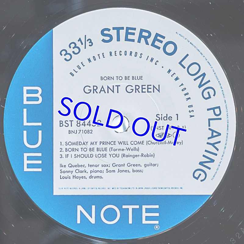 画像3: グラント・グリーン(g)/ボーン・トゥ・ビー・ブルー (3)