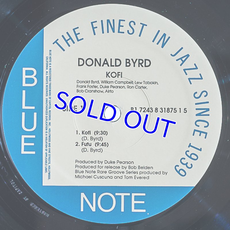 画像3: ドナルド・バード（tp）/Kofi (3)