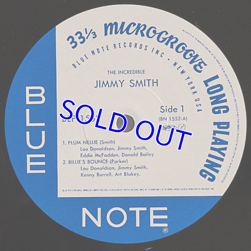 画像6: ジミー・スミス（org）/ジ・インクレディブル（2枚セット） (6)