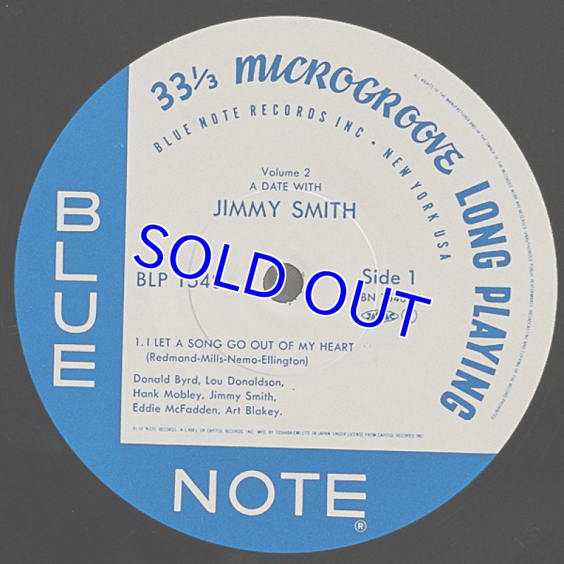 画像6: ジミー・スミス（org）/ア・デイト・ウィズVol.1&2（2枚セット） (6)