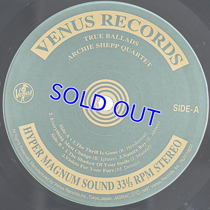 画像3: アーチー・シェップ(ts)/トゥルー・バラード (3)