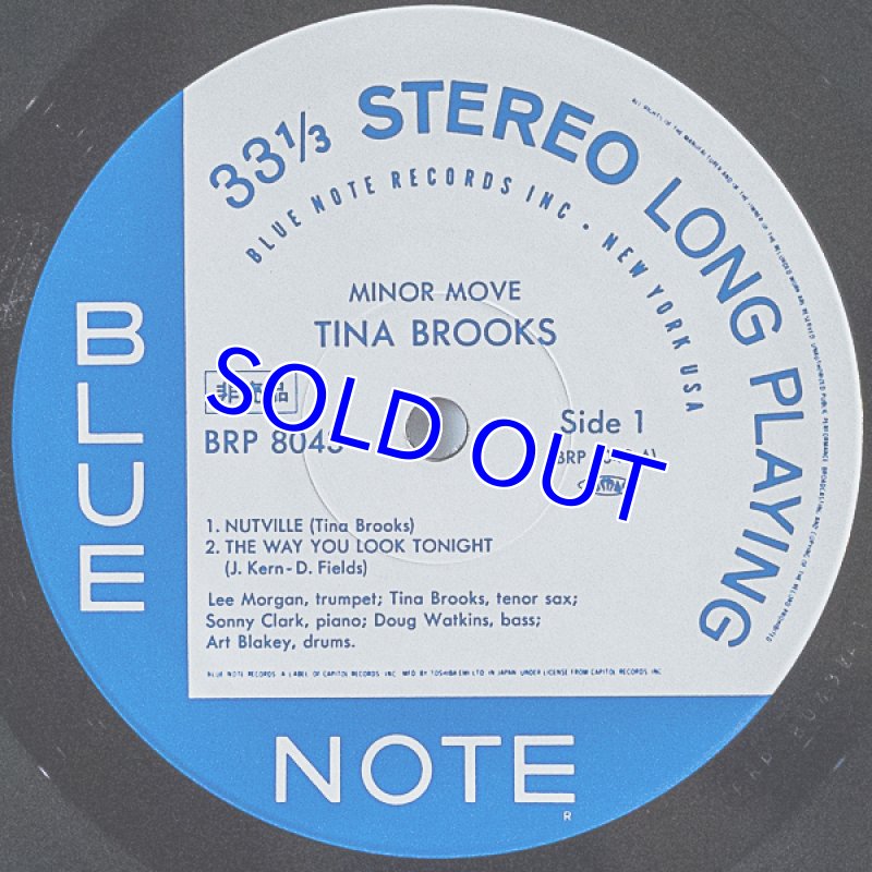 画像3: ティナ・ブルックス（ts）/マイナー・ムーヴ (3)