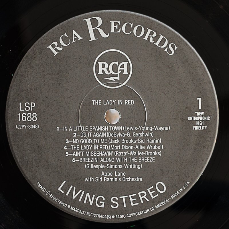 画像3: アビ・レーン/ザ・レディ・イン・レッド (3)