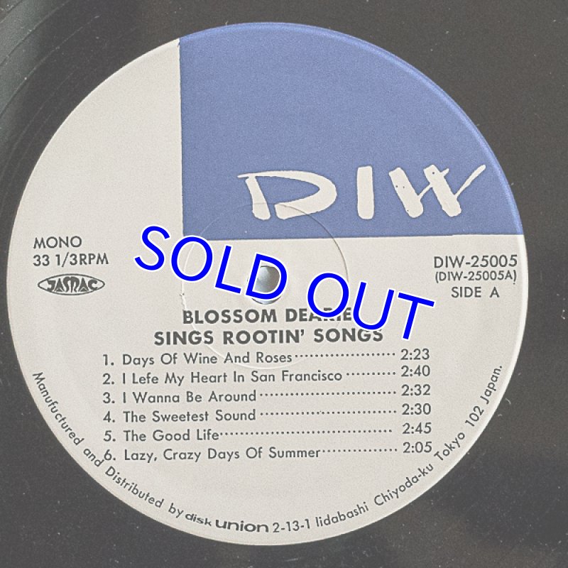 画像3: ブロッサム・ディアリー/シングス・ルーティン・ソングス (3)