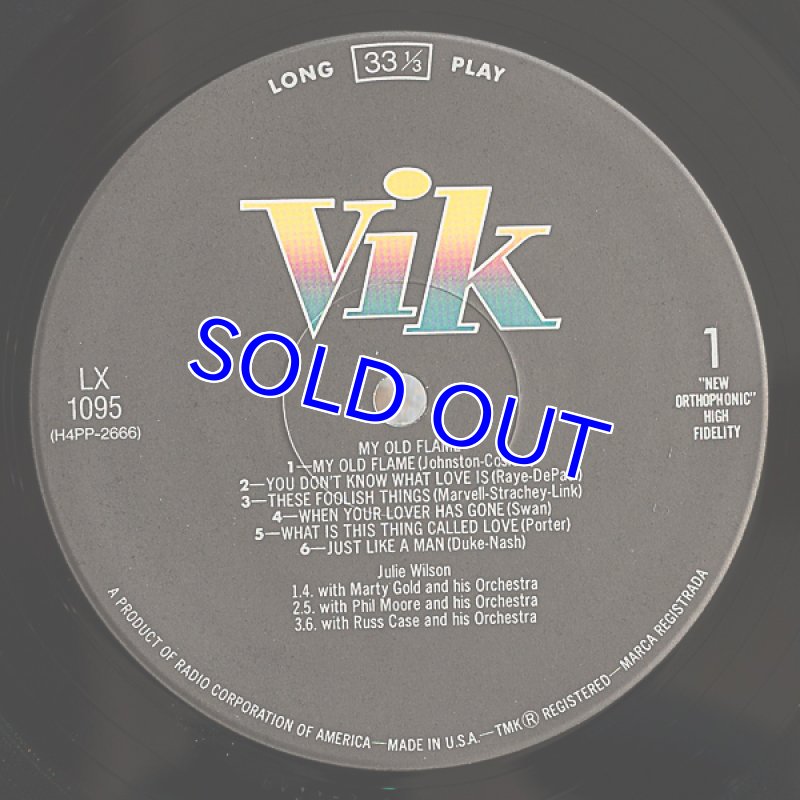 画像3: ジュリー・ウィルソン/マイ・オールド・フレーム (3)