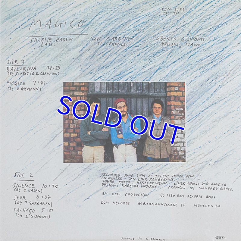 画像2: チャーリーヘイデン(b)/MAGICO (2)