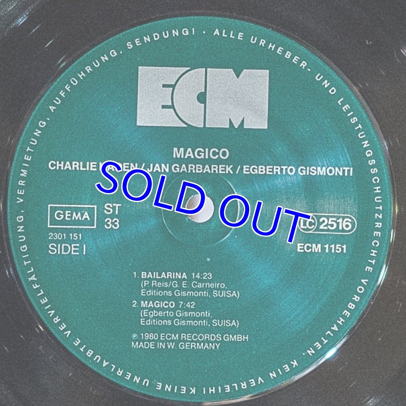 画像3: チャーリーヘイデン(b)/MAGICO (3)