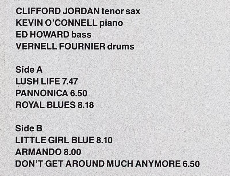 画像3: クリフォード・ジョーダン(ts)/ROYAL BALLADS (3)