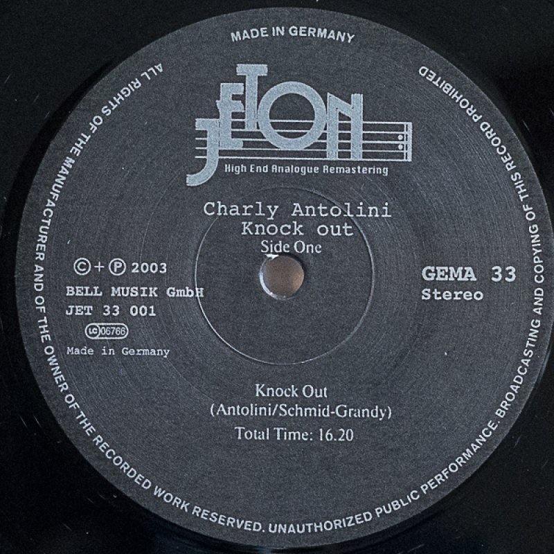 画像3: チャーリー・アントニーニ(ds)/KNOCK OUT (3)