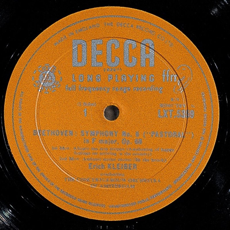 画像3: エーリッヒ・クライバー指揮/ベートーヴェン：交響曲第6番ヘ長調作品68 (3)