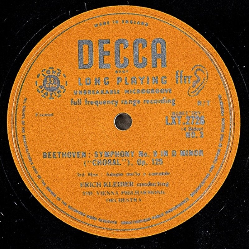 画像7: エーリッヒ・クライバー指揮/ベートーヴェン：交響曲第9番ニ短調作品125 (7)