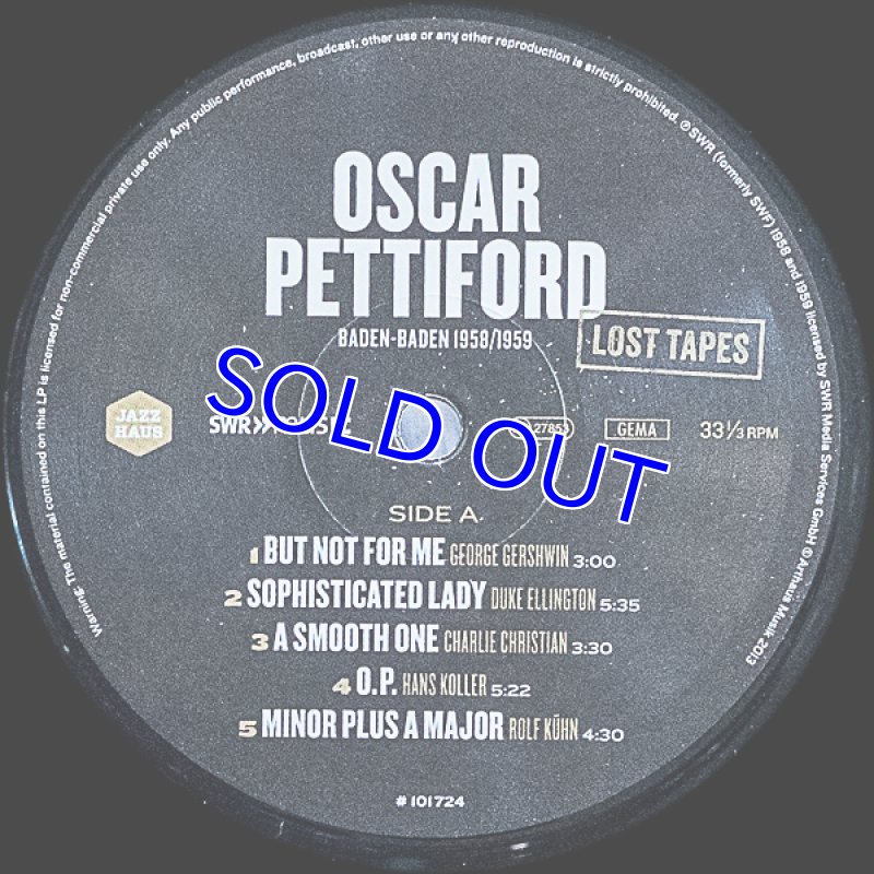 画像3: オスカー・ペティフォード(b)/BADEN-BADEN-1958/1959 (3)