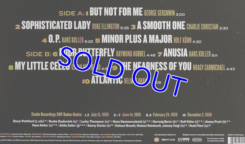 画像4: オスカー・ペティフォード(b)/BADEN-BADEN-1958/1959 (4)