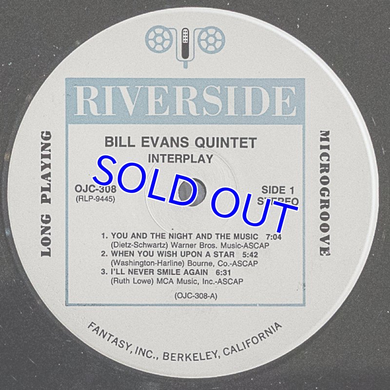 画像3: ビル・エヴァンス・クインテット/INTERPLAY(リマスター:フィル・デ・ランス盤) (3)