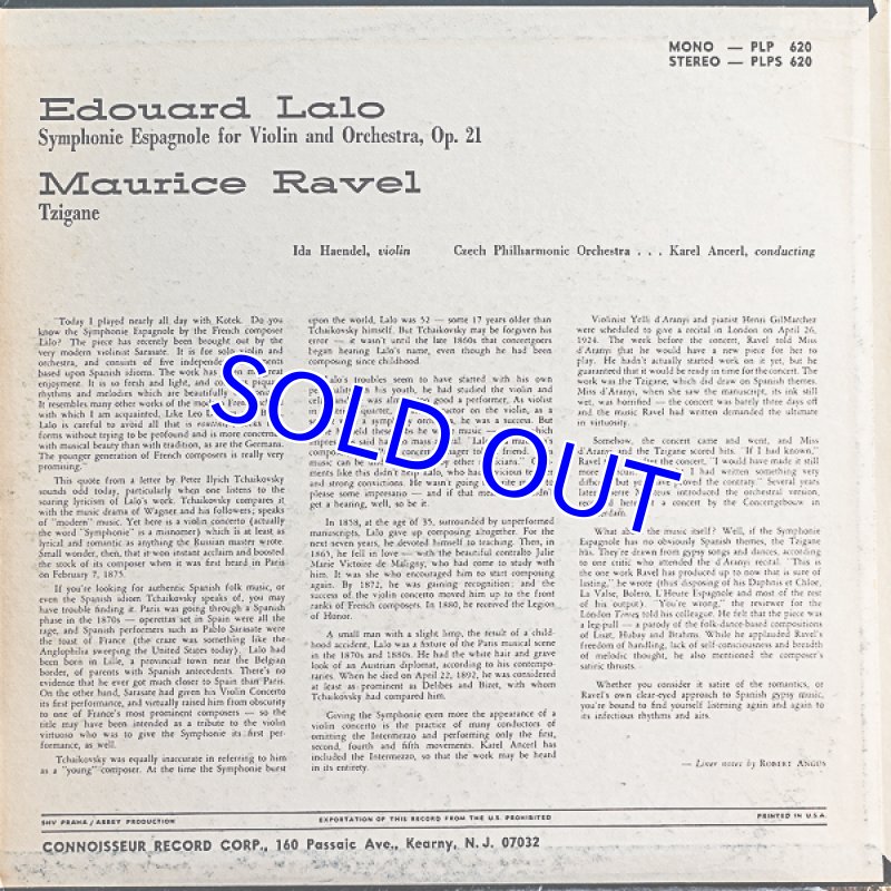 画像2: イダ・ヘンデル(Vn)/ラロ:スペイン交響曲作品21 (2)