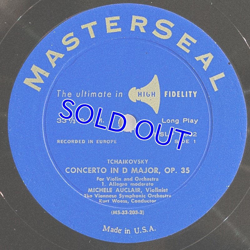 画像3: ミシェル・オークレール(Vn)/チャイコフスキー:ヴァイオリン協奏曲ニ長調作品35 (3)