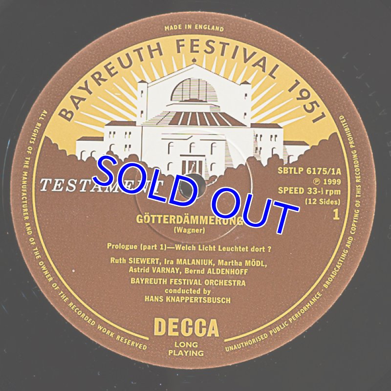 画像5: ハンス・クナッパーツブッシュ指揮/ワーグナー:神々の黄昏 (5)