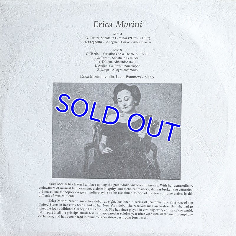 画像2: エリカ・モリーニ（Vn）/タルティーニ：悪魔のトリル (2)