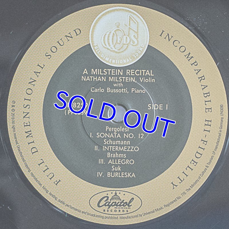 画像4: ナタン・ミルシテイン（Vn）/RECITAL (4)