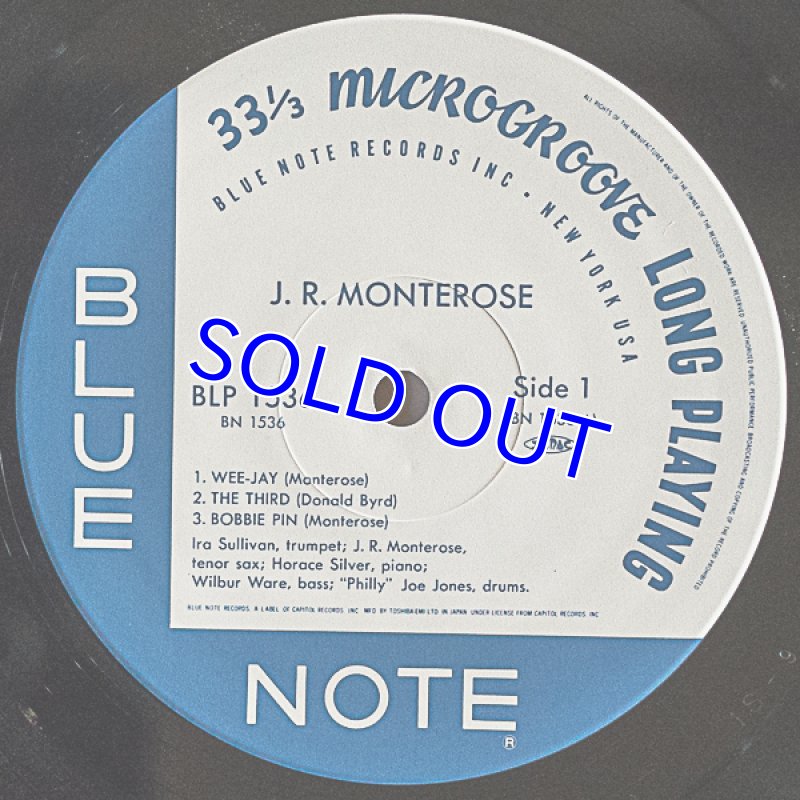 画像3: J.R.モントローズ（ts）/J.R.モントローズ (3)