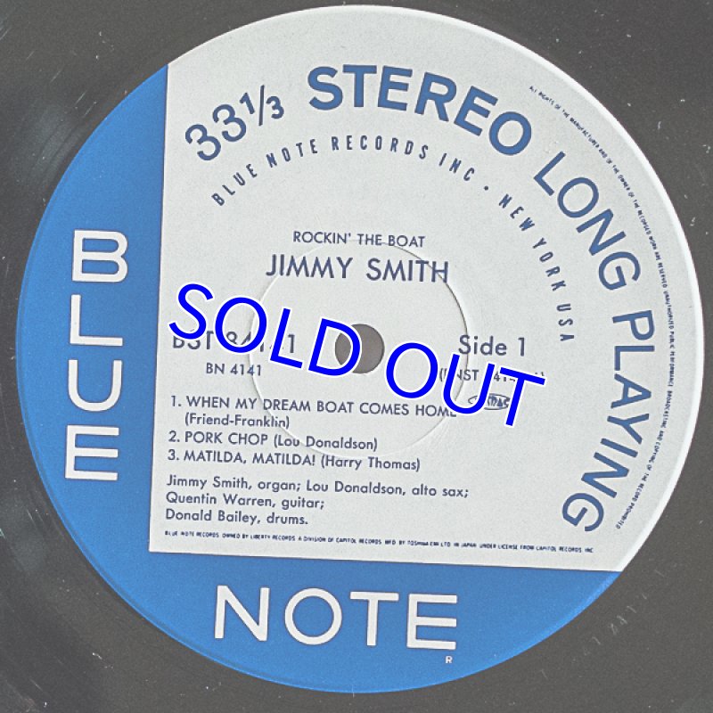 画像3: ジミー・スミス(org)/ロッキン・ザ・ボート (3)