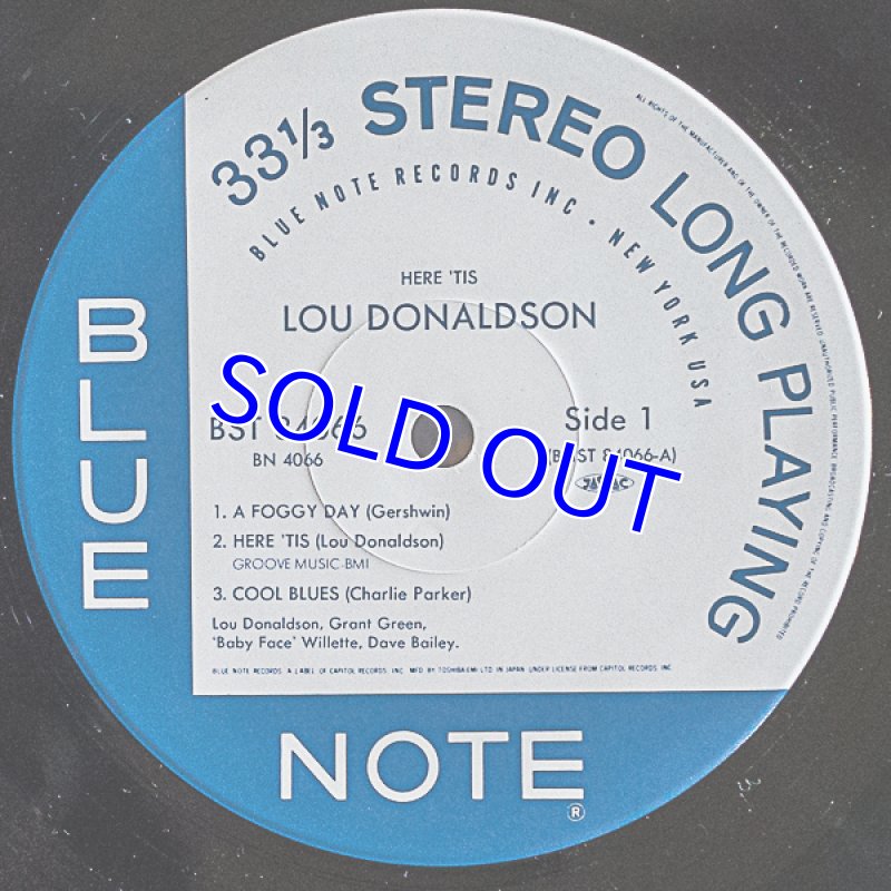 画像3: ルー・ドナルドソン(as)/ヒア・ティス (3)